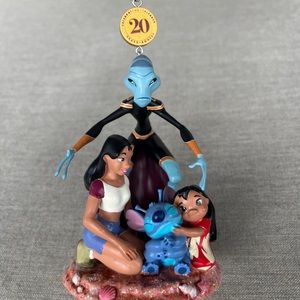 Disney Sketchbook Lilo & Stitch 20th Anniversary Hawaiian Christmas Ornament